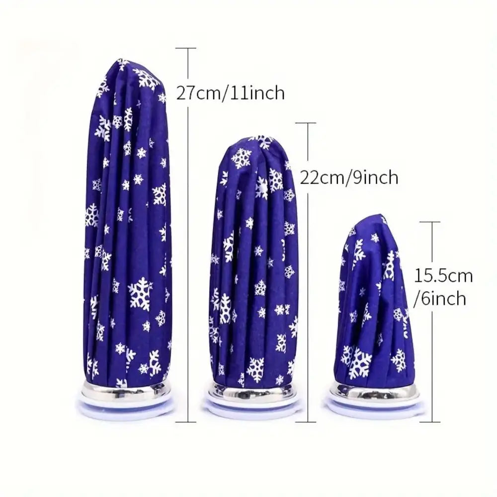 Ice Pack Reusable Ice Bags No-Leak Elastic Breathable Hot Water Bag For Hot & Cold Therapy, Cold And Heat Ice Bag (6"/9"/11")