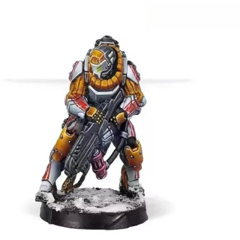 Cast Resin Model Assembly Kit, Gk, Reinforcements Series, Unpainted To Be Assembled (including Base)