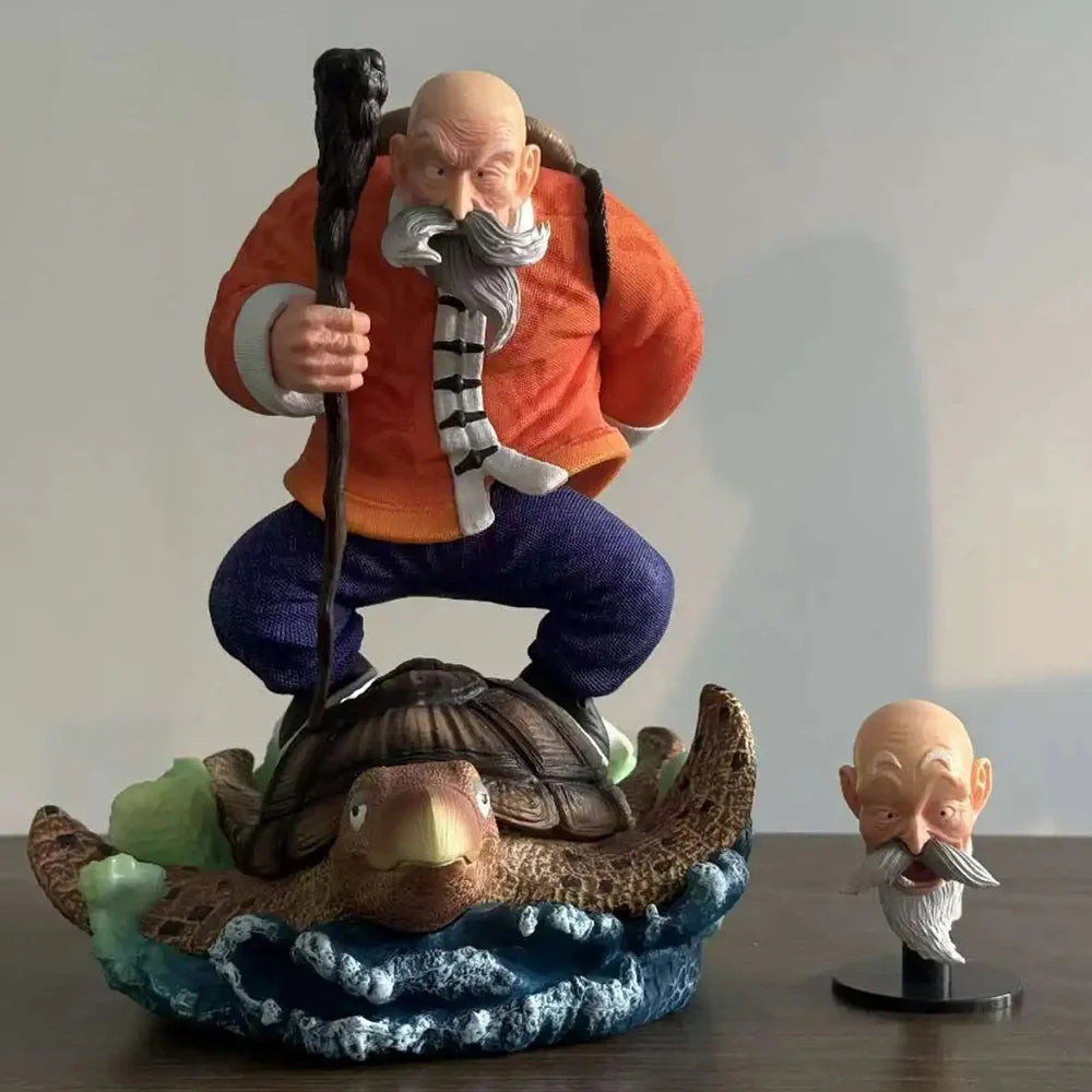 Dragon Ball Master Roshi Figure Kame Sennin Figurine Pvc Action Figures Desktop Ornament Collection Model Toys Gifts