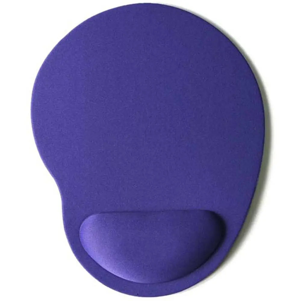 Ergonomic Wrist Rest Mouse Pad with Memory Foam - Non-Slip Gel Support Wrist Pad for Computer PC Laptop, Comfortable Office Desk Mat for Gaming & Work, Pain Relief Wrist Cushion