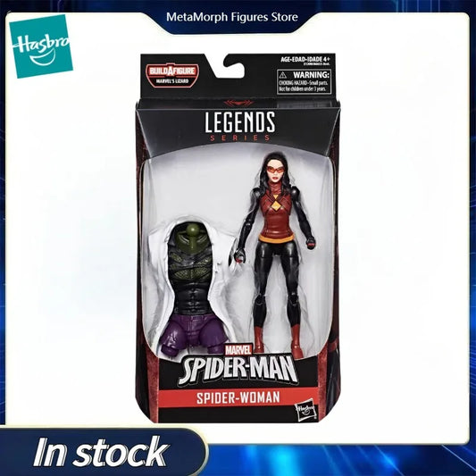 Original Hasbro Marvel Legends Series SPIDER-WOMAN Anime Figure Toy Collection Model