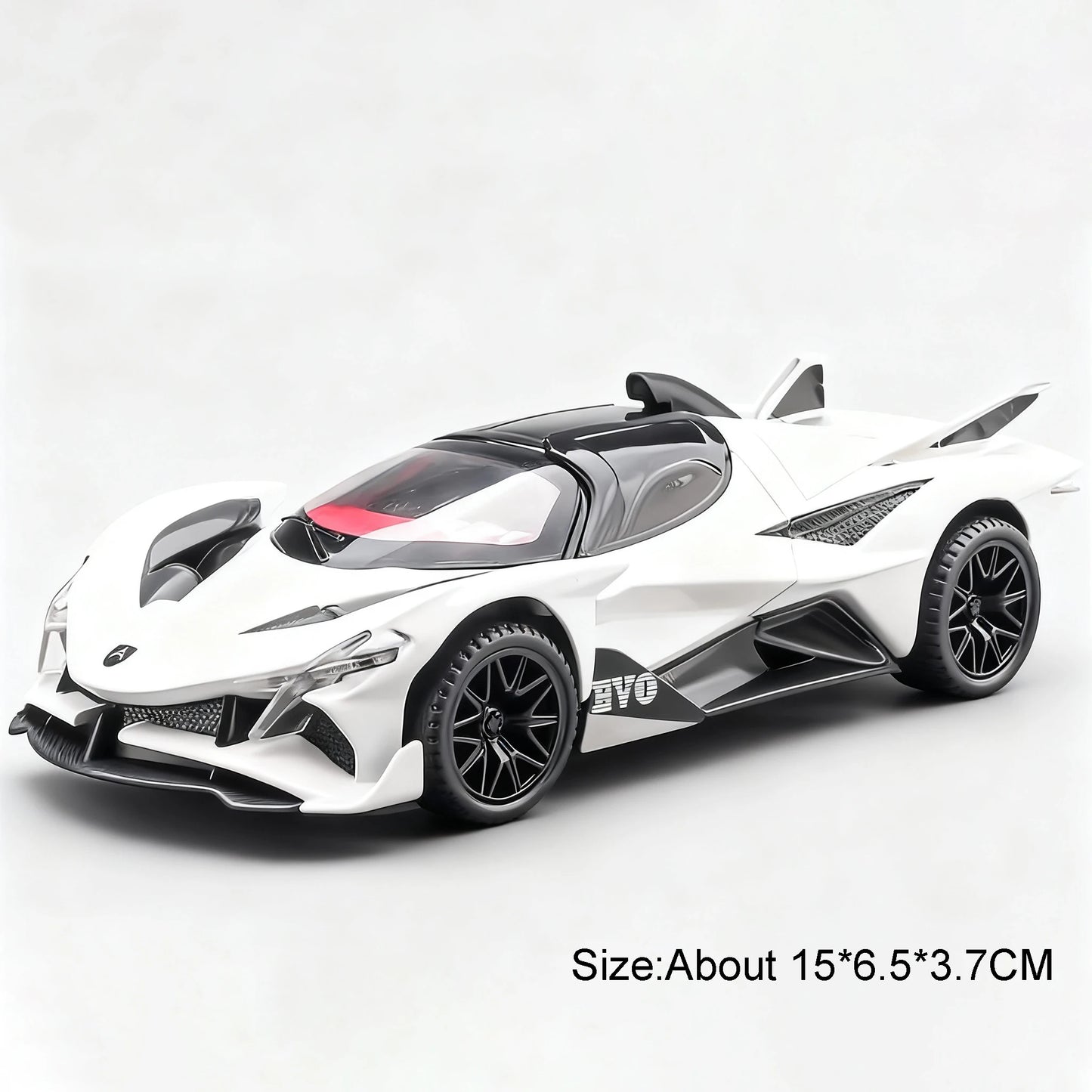 1:32 Apollo EVO IE Model Toys Diecast Alloy Car Sound Light Rear Wheel Return Force Doors Opened Miniature Supercar Fashion Gift
