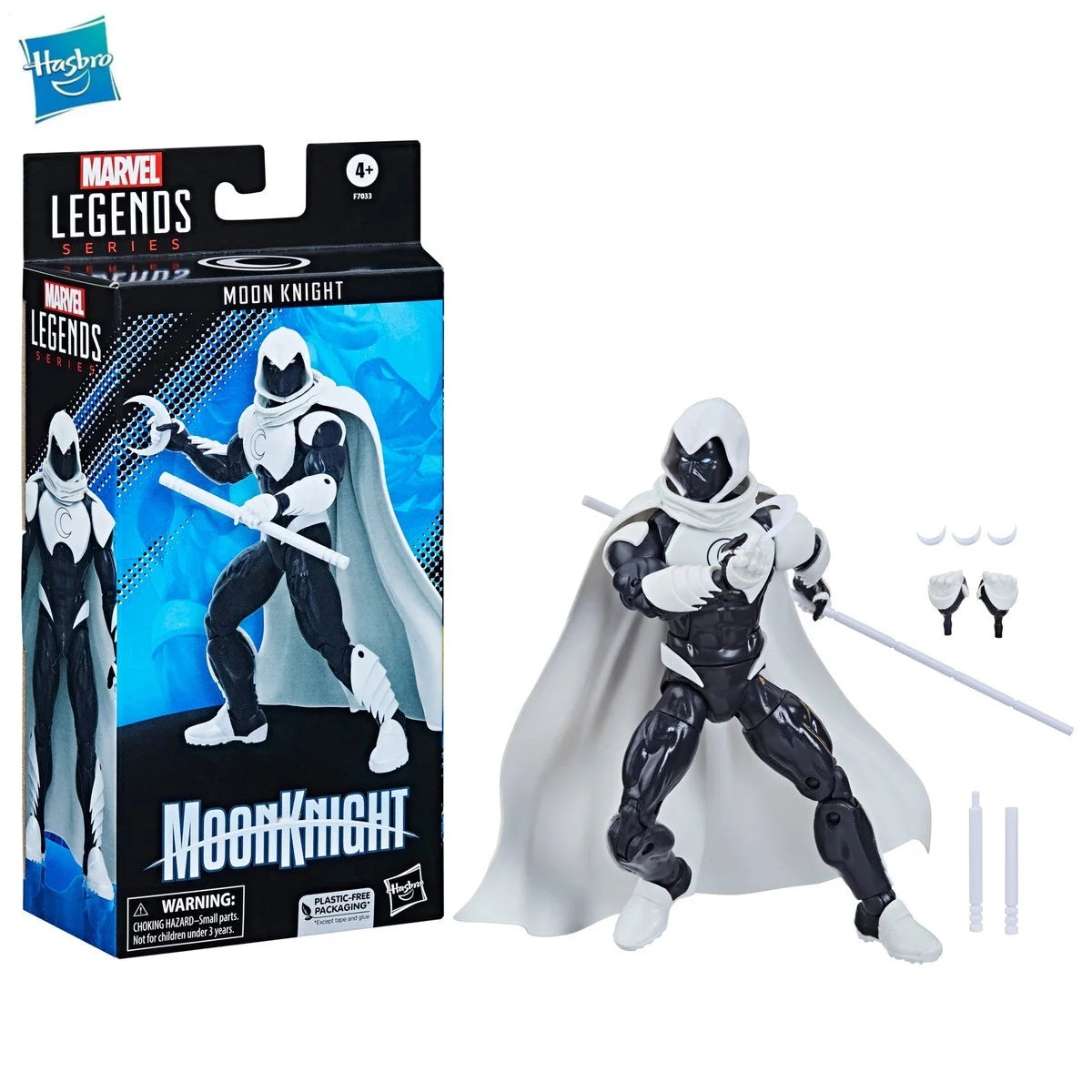 6" Original Marvel Legends Exclusive Moon Knight Action Figures Collection