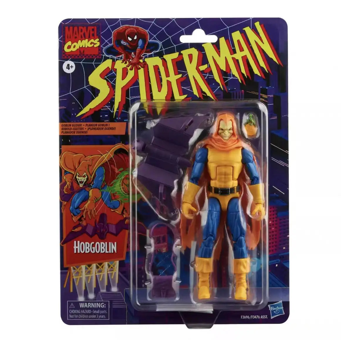 Original Hasbro Marvel Legends Series Hobgoblin Anime Figure Toy Collection Model
