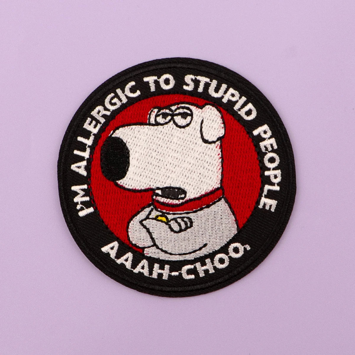 Cartoon Dog Embroidery Patch Iron On Patches for Clothing Thermoadhesive Patches Cute Animal Patches On Clothes Badge DIY Sew