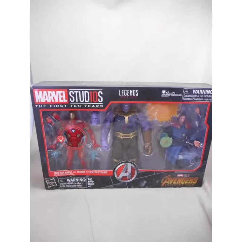 Original Hasbro Marvel IRON MAN MARK 50 IRON SPIDER/HULK HULKBUSTER/IRON MAN MARK L THANOS DOCTOR STRANG Action Toy Figure