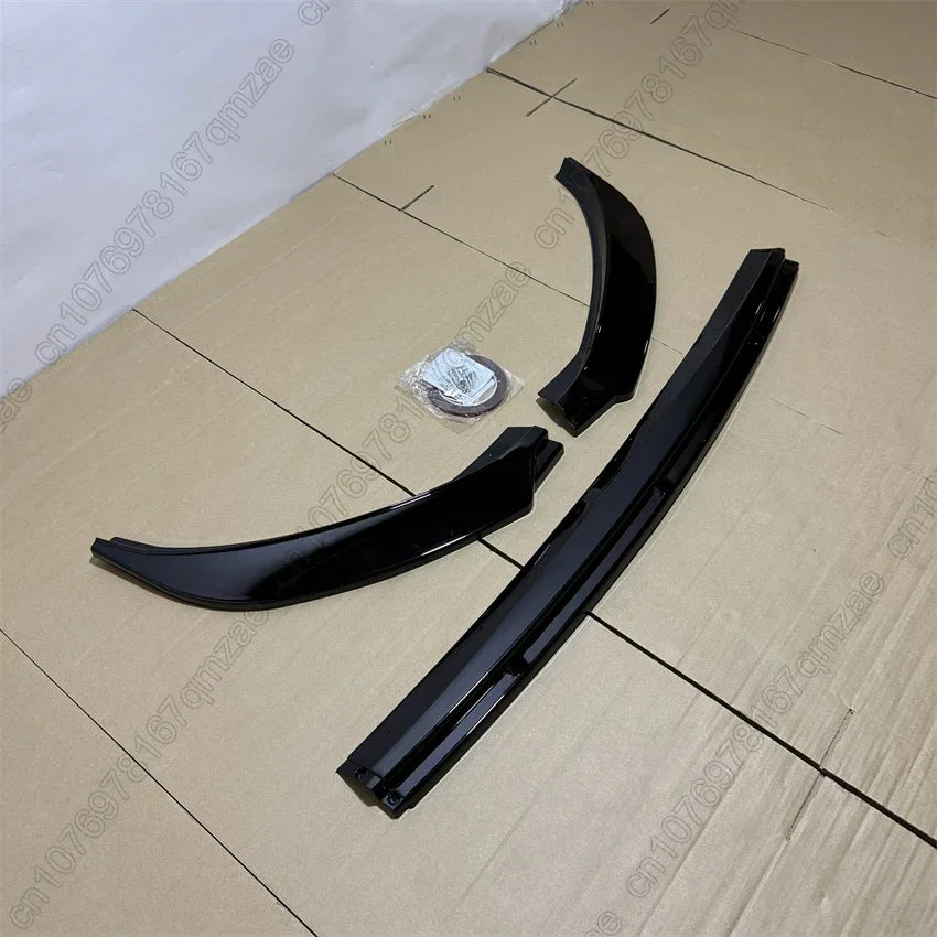 For Seat Ibiza MK5 Standard/FR 2018-2023 Front Bumper Lip Splitter Diffuser Body Kit Spoiler Bumper Guard Protector Accessories