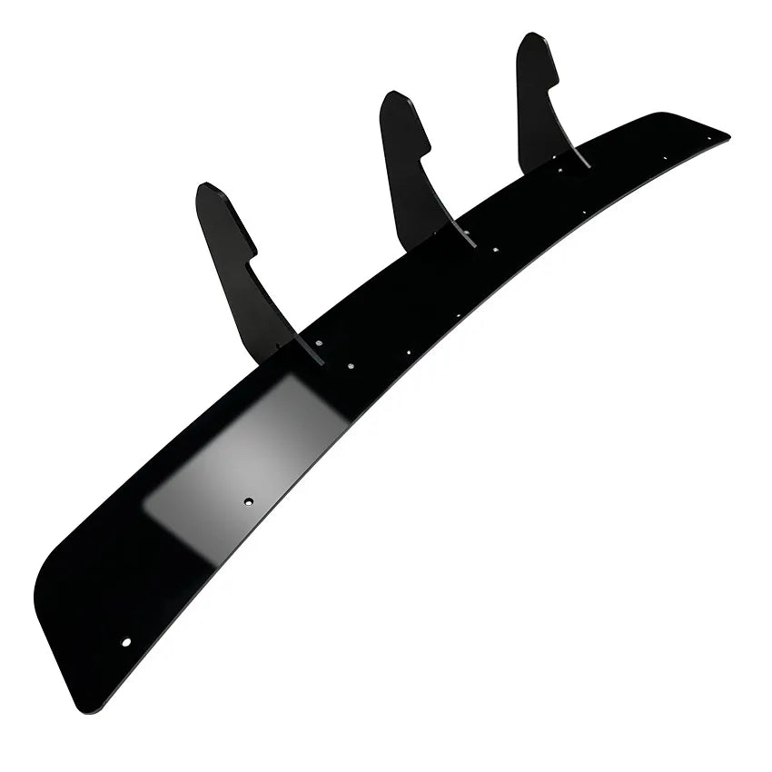 For Mercedes Benz A Class W176 AMG Line 2016-2018 Rear Bumper Lip Diffuser Spoiler Splitter Tuning Accessories Gloss Black