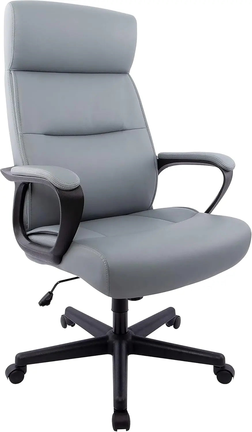 Rutherford Ergonomic Executive Office Chair High Back Swivel Luxura Faux Leather