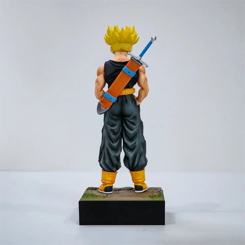 Anime Dragon Ball Z Trunks Figure Super Saiyan Future Trunks Figurine Action Figures 30CM Pvc Statue Collectible Model Toys