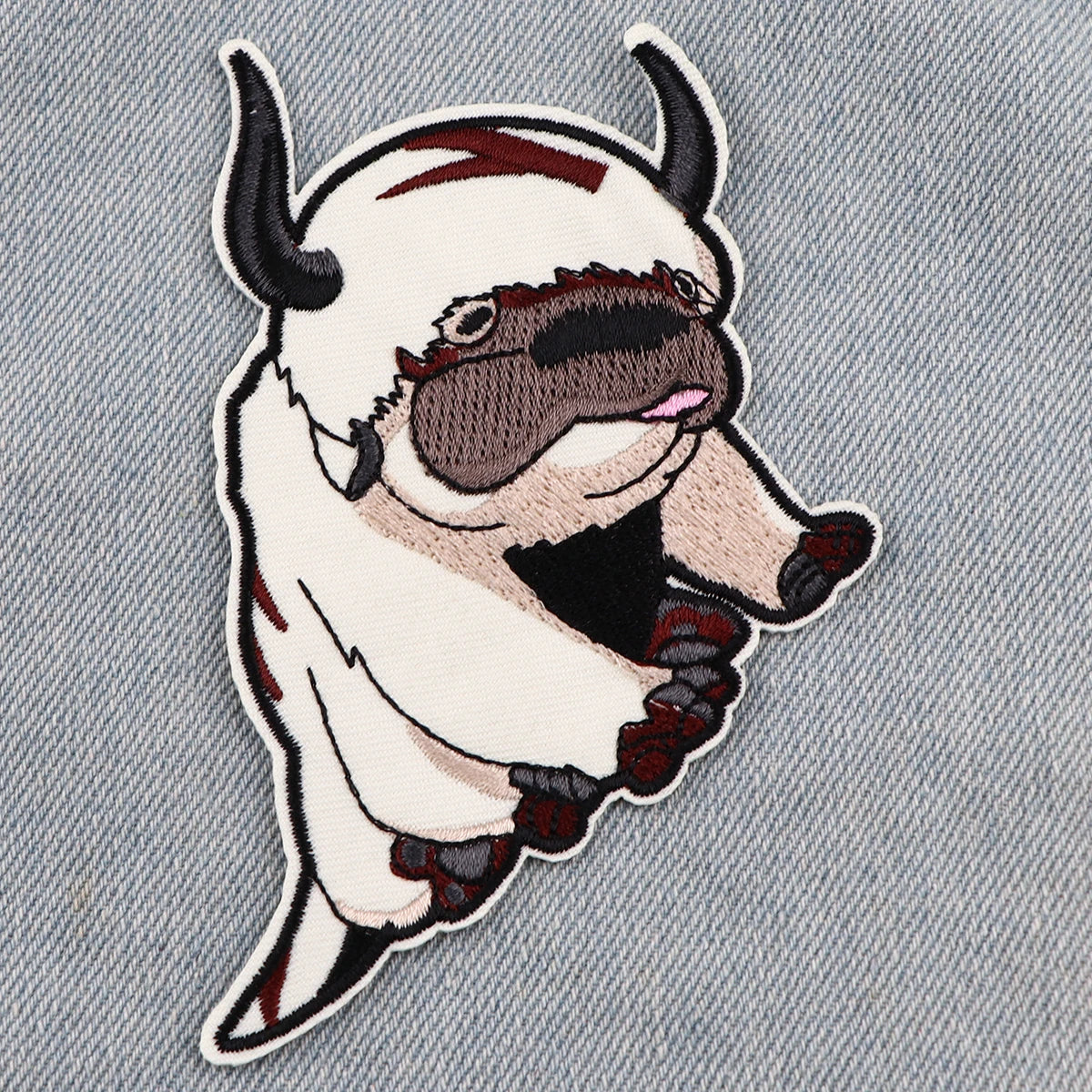 Cartoon Avatar Embroidery Patches For Clothing Cute Animal Patches For Clothes DIY Iron on Patch On Clothes Sticker