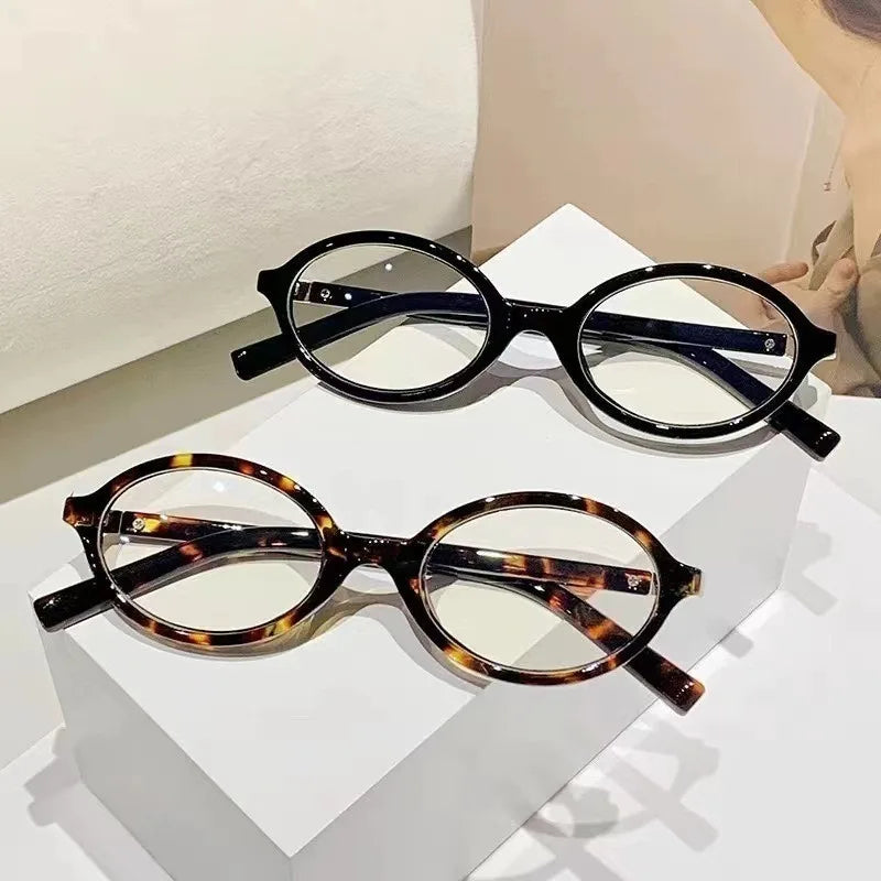 +1.0~+4.0 Anti-blue Light Reading Glasses for Women Y2K Fashion Elegant Women's HD Presbyopia Glasse