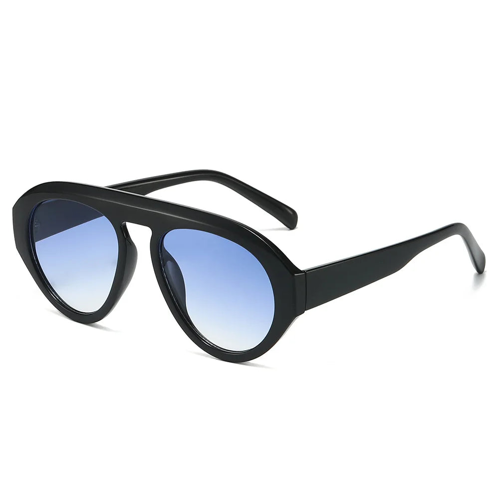 JNPCXI Retro Pilot Candy Colors Sunglasses Women UV400 Retro Trending Punk Outdoor Men Leopard Champagne Sun Glasses