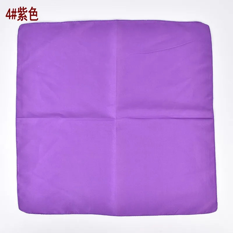 New Fashion Retro Polyester Solid Color Hip Hop Street Dance Headband Multifunctional Cycling Mask 53 Small Square Scarf