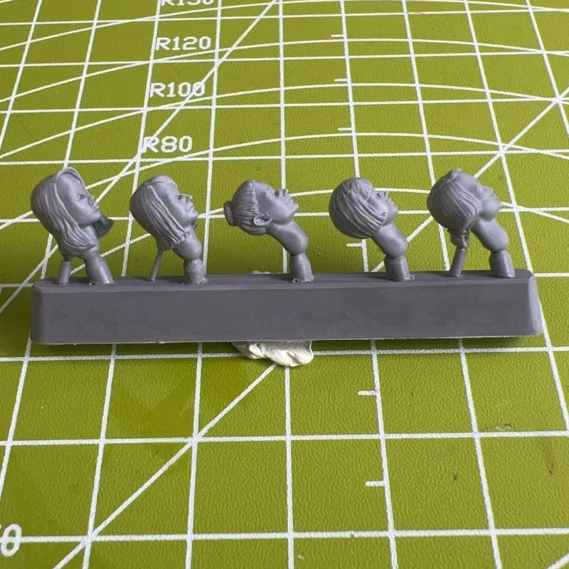 1:35 Die Casting Resin Model Assembly Kit Character Head Model Replacement Modification Unpainted 350046