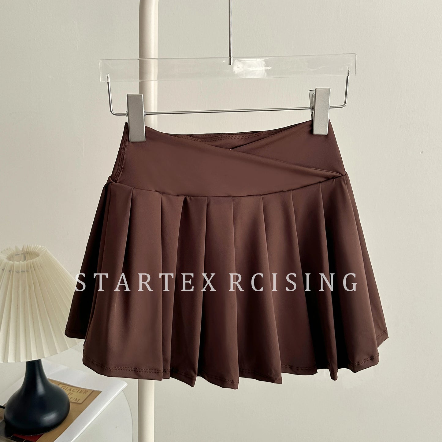 High Waist Pleated Tennis Skort Women Anti Exposure Built In Shorts Quick Dry Mini Skirt Yoga Running Golf Casual Skirts