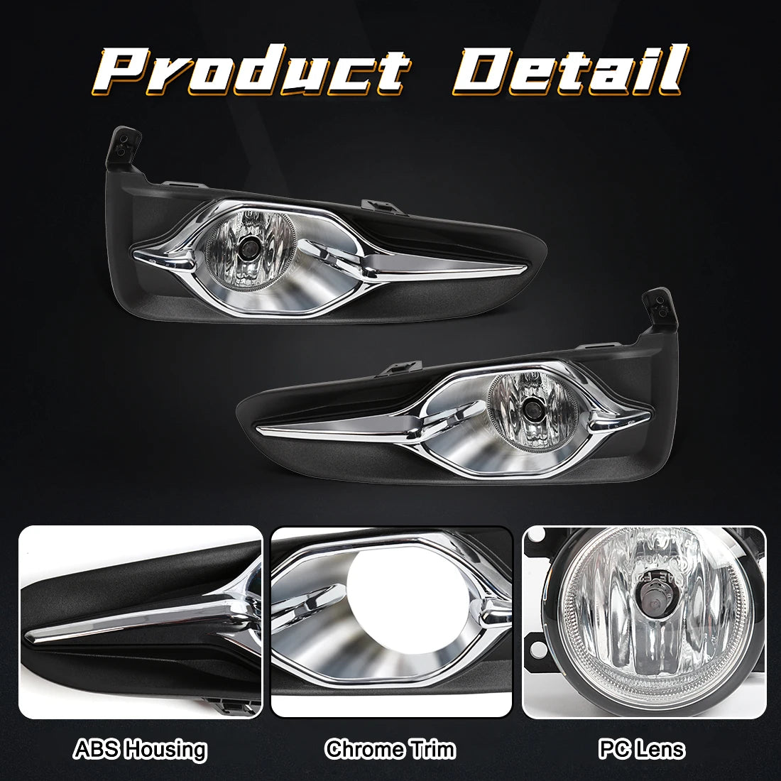 2PCS Fog Lamps For 2017 2018 Honda Fit Jazz Shuttle Halogen Car Front Bumper Daylight Daytime Running Lights DRL Car Accessories