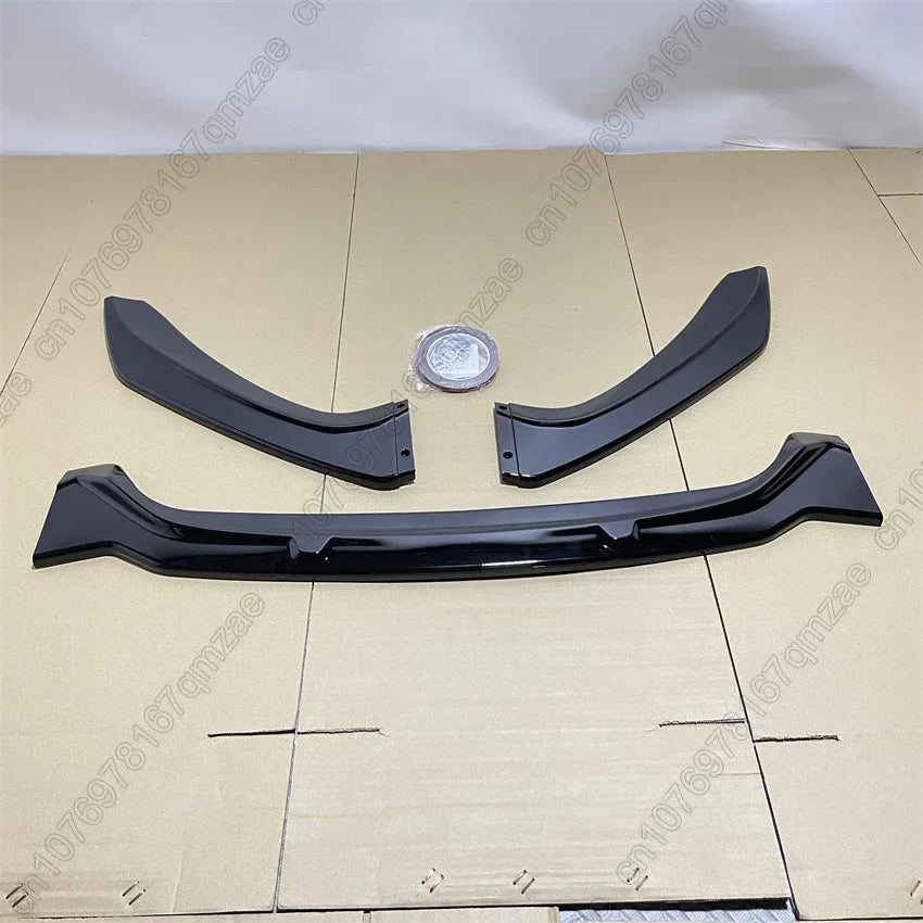 For BMW 1 Series F20 F21 118i 120i M135i M140i LCI 2015-2019 M-Pack Car Front Bumper Lip Splitter Diffuser Body Kit Spoiler