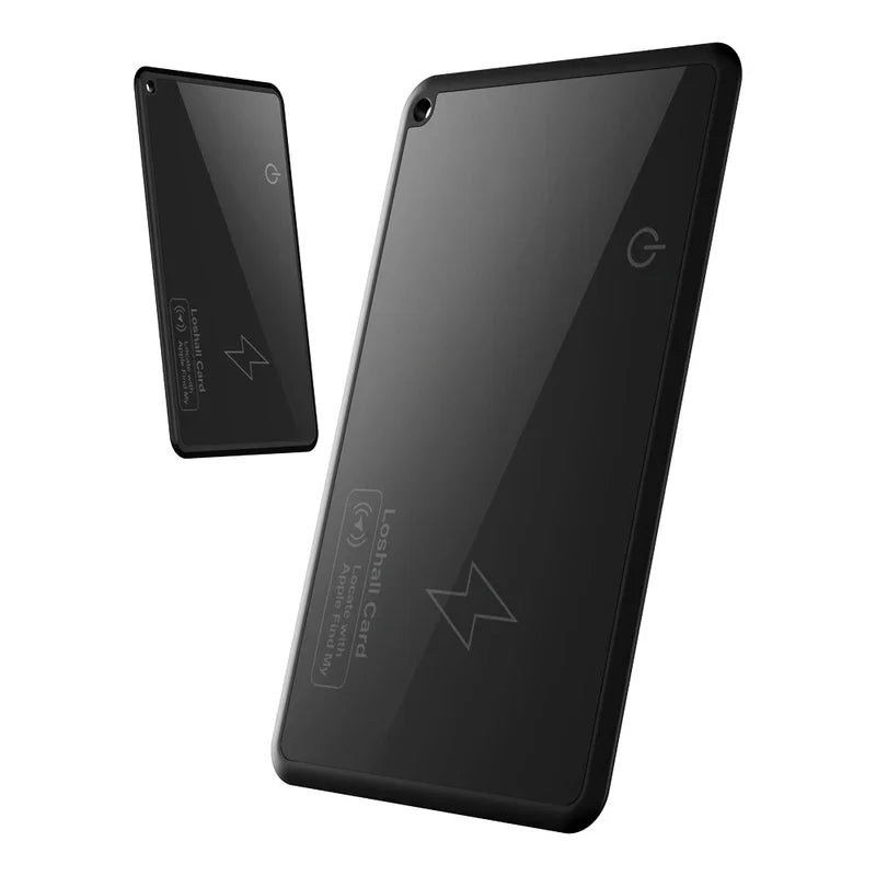 Wireless Charging Tracking Wallet Card Waterproof GPS Locator Work w/ Apple