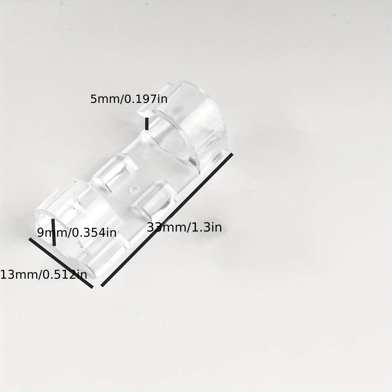 20/60/100 Adhesive Cable Clamps Transparent Wire Brackets Power Line Management, Plastic Cable Tissue Clamps Walls Under Tables