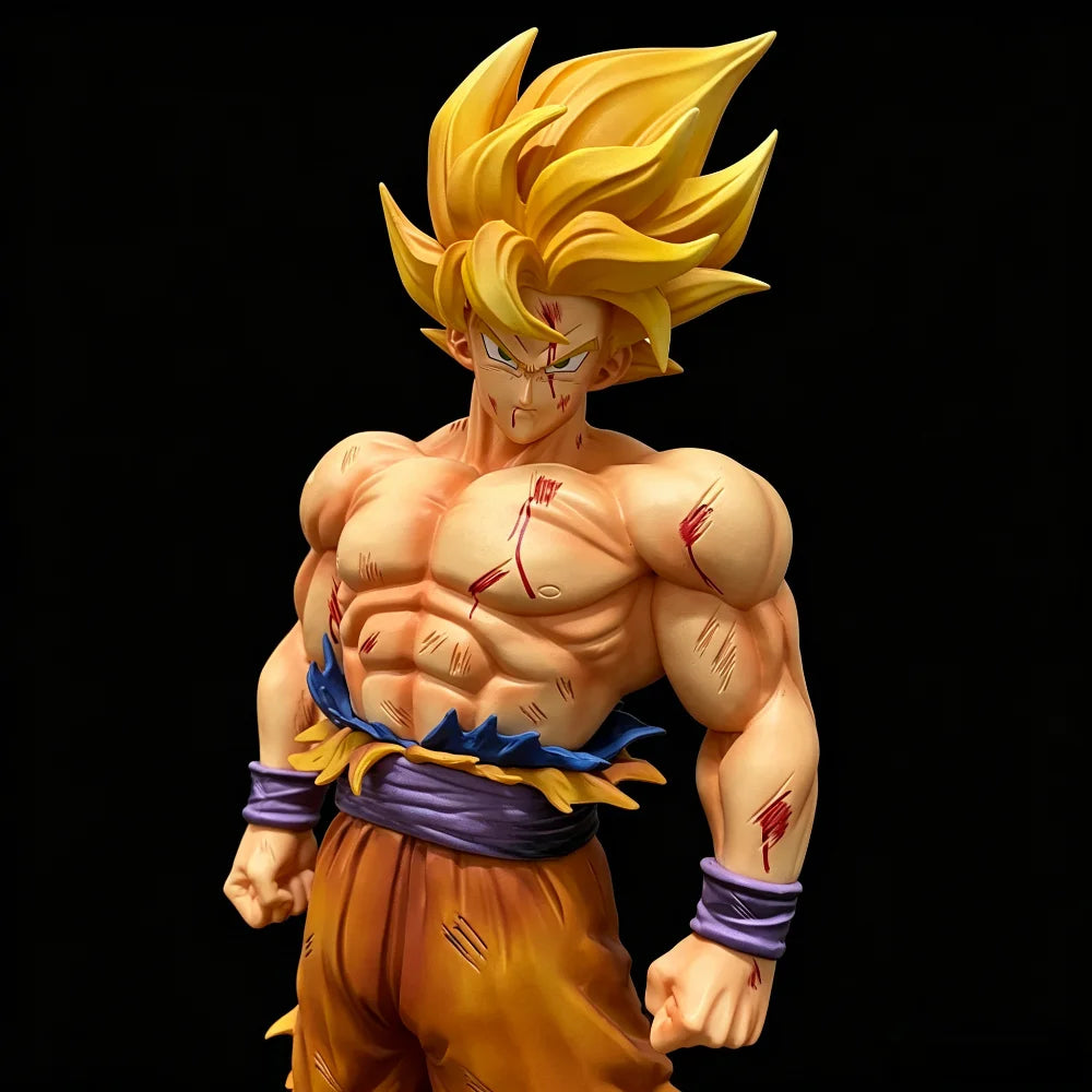 30.5cm/12.01inch Dragon Ball Z Son Goku Figure Super Saiyan Goku Pvc Action Figures JJ Statue Collection Mode Toys Gifts
