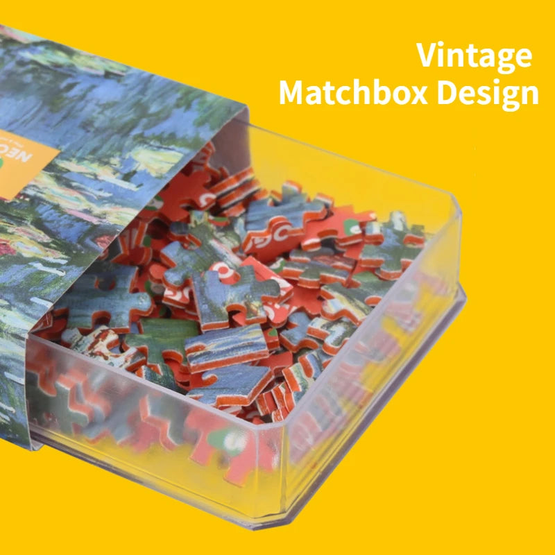 150pcs Matchbox Mini Cardboard Jigsaw Puzzles Toys for Children Adults Learning Educational Assemble Toy Games Jigsaw