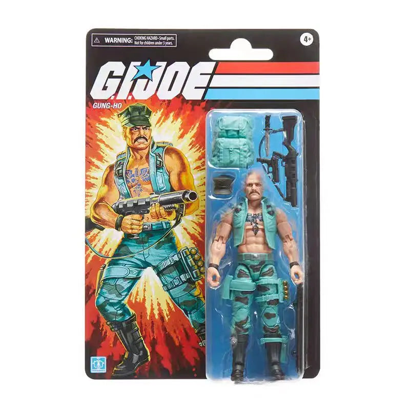 Original Hasbro G.I. Joe Classified Series GUNG-HO Action Toy Figure Model