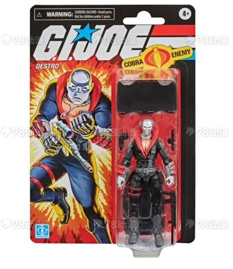 Original Hasbro G.I. Joe Classified Series DESTRO Action Toys Figure Models Collection