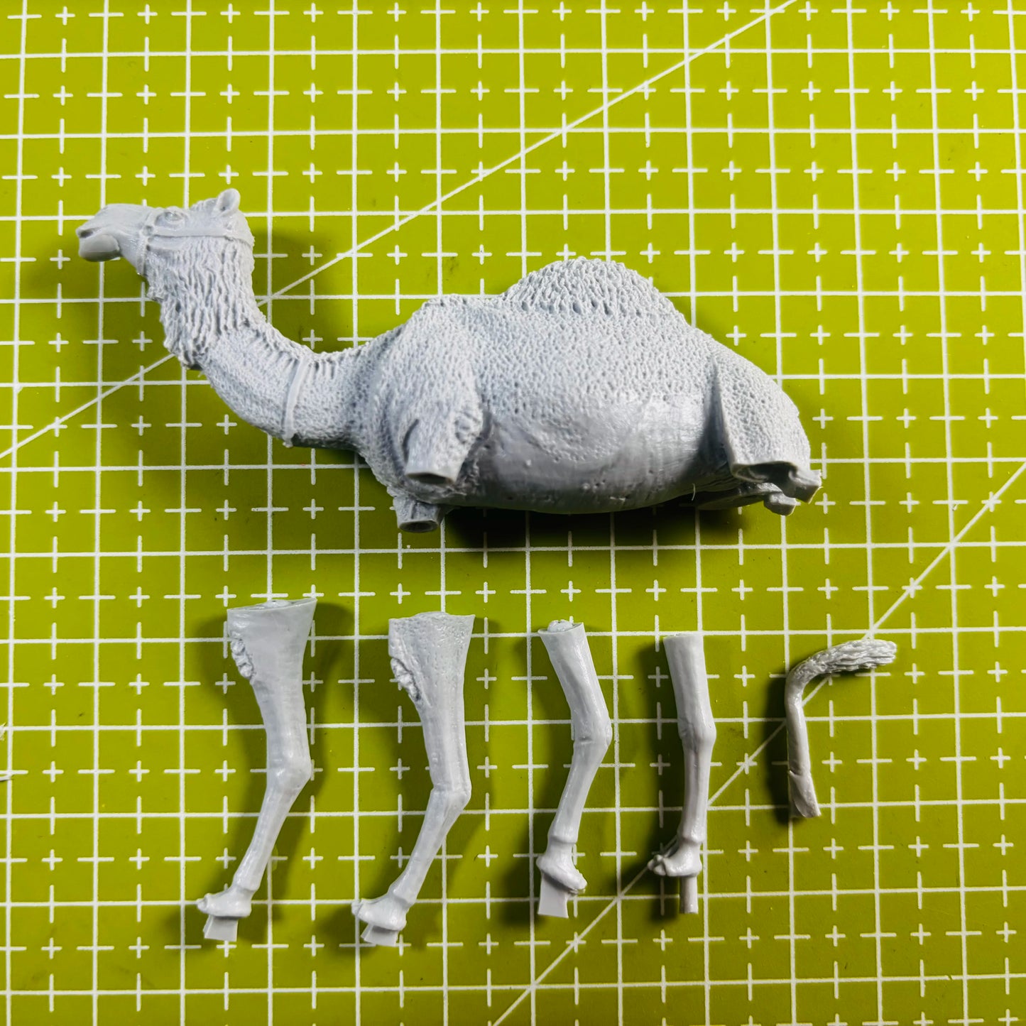 Precision 1/35 Casting Resin Model Assembly Kit, GK, Desert Camel North African Scene Model, Unpainted