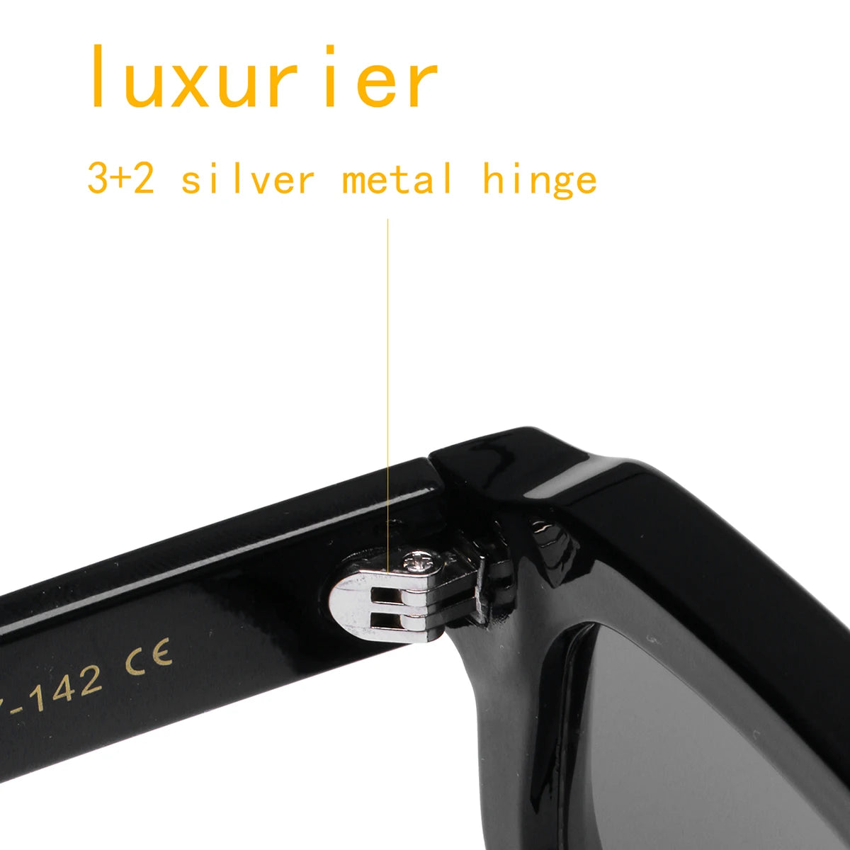 Ruiao Men Vintage Rectangle Frame Sunglasses Fashion Retro Sun Glasses Luxury Brand Design UV400 Shades Eyewear Women Sun Glasse