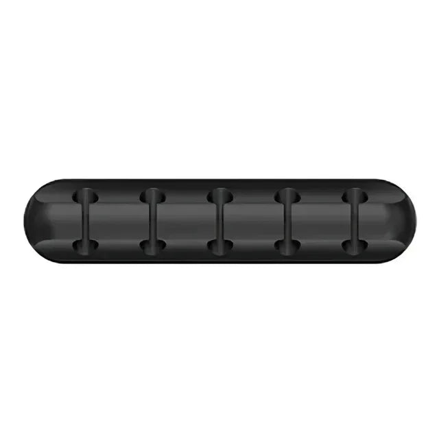 Cable Cord Wire Organizer Silicone USB Cable Winder Management Clips Self Adhesive for Mouse Keyboard Headset For iPhone Huawei