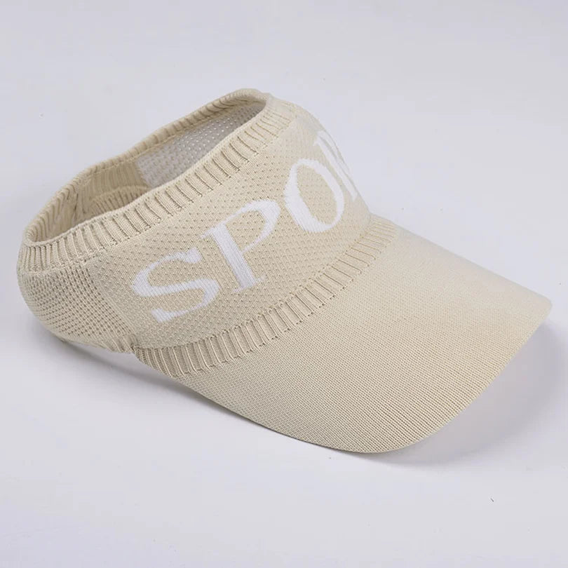 Summer hat Men's sunblock visor Outdoor sports baseball cap Running empty cap Sun cap