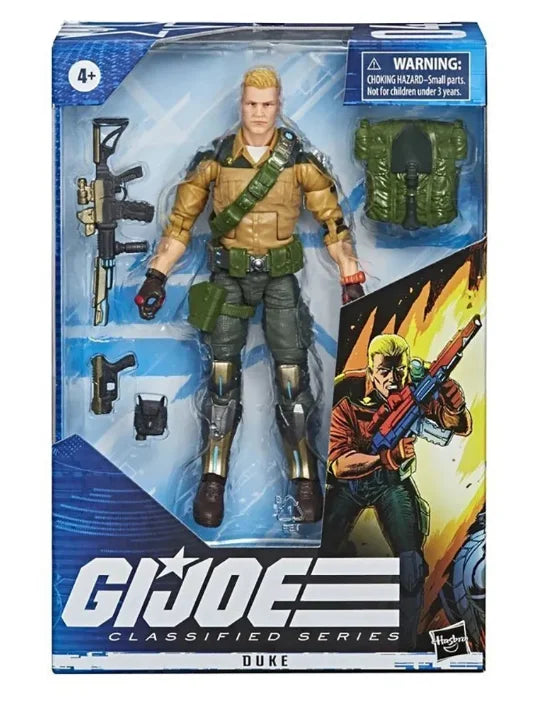 Original Hasbro G.I. Joe Classified Series Duke Anime Figure Toy Collection Model