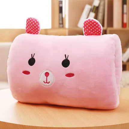 Super Cartoon Cute Nap Pillow Creative Hand Warmer Pillow Cartoon Warm Gloves