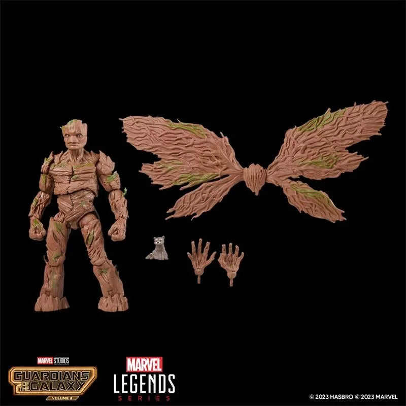 Original Hasbro Marvel Legends Series Guardians of The Galaxy Groot Action Toy Figure