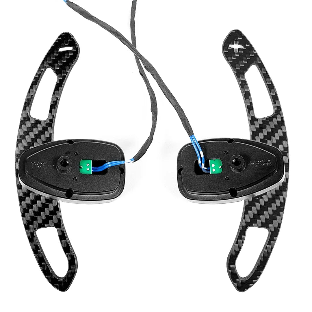 Aluminum Alloy Magnetic Carbon Fiber Paddle Shifters For Mercedes Benz AMG C300 G63 CLA GT S 2010+ GLE S63 C43 G550