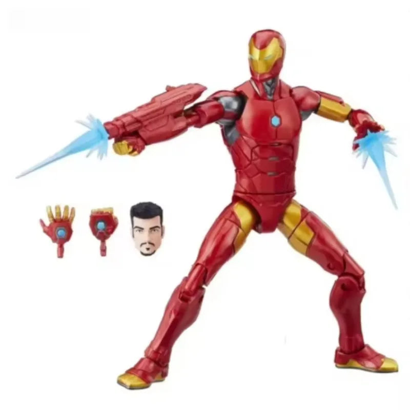 Original Hasbro Marvel Legends Series Invincible Iron Man Anime Figure Toy Collection Model