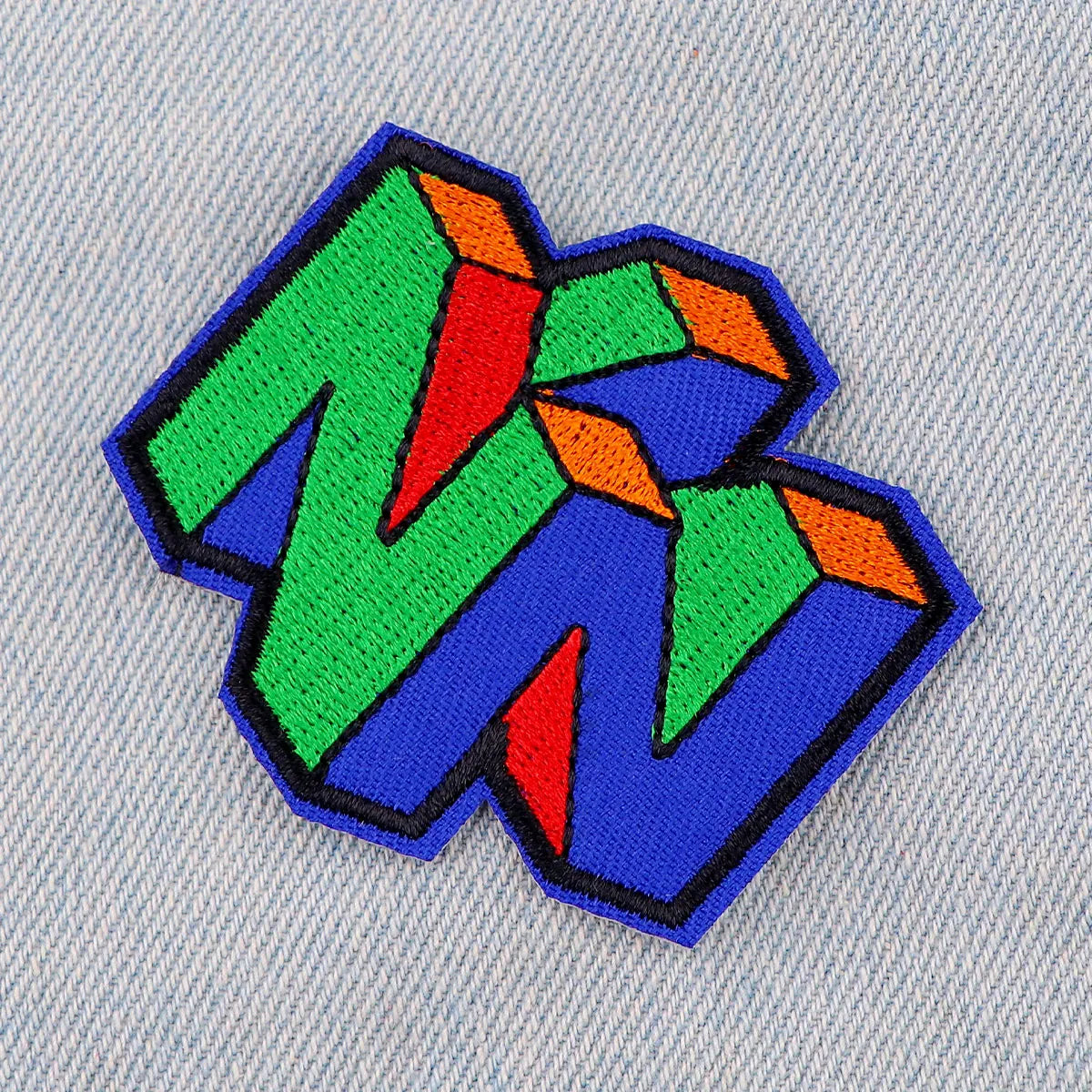 Game Patch Cartoon Cool Embroidery Patch Iron On Patches For Clothing Thermoadhesive Patches On Clothes DIY Sew Badges