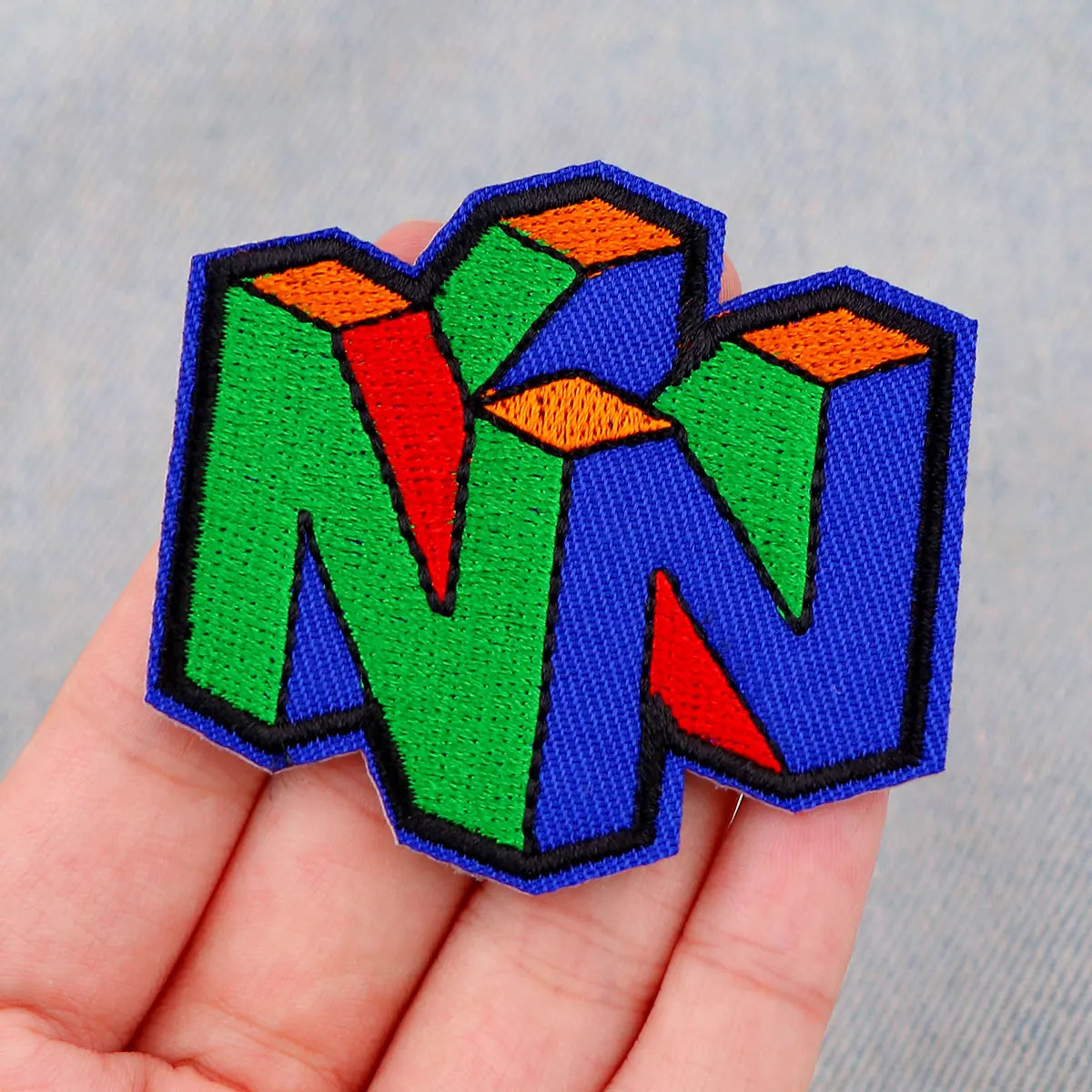Game Patch Cartoon Cool Embroidery Patch Iron On Patches For Clothing Thermoadhesive Patches On Clothes DIY Sew Badges