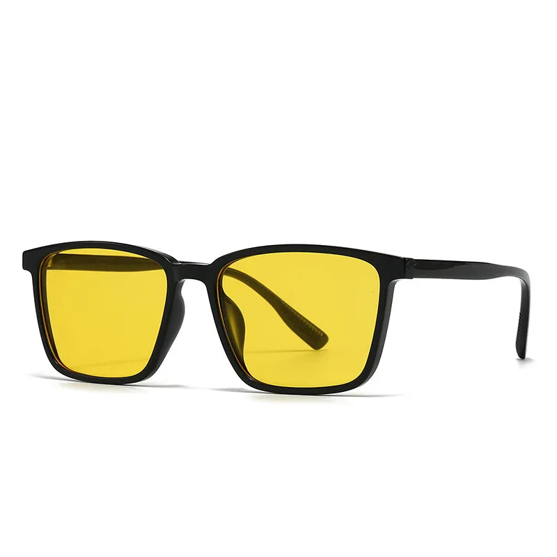 JNPCXI New Fashion Square Sunglasses Women Shades UV400 Green Leopard Retro Rivets Men Trending Sun Glasses Shades UV400