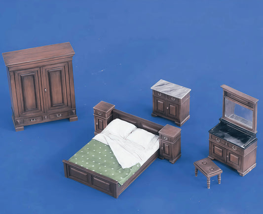 Precision 1/35 Resin Model Kit GK, Bedroom Furniture Prop Models Unpainted