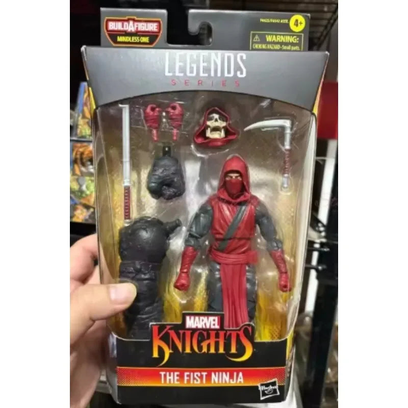 Original Hasbro Marvel Legends Series The Fist Ninja Anime Figures Collection Toys Models