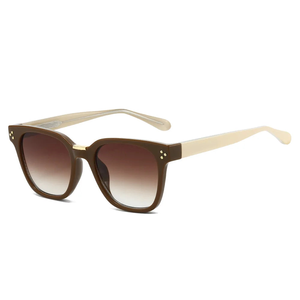 JNPCXI New Luxury Classic Square Sunglasses for Women Men UV Protection Driving Fishing Shades Sun Glasses