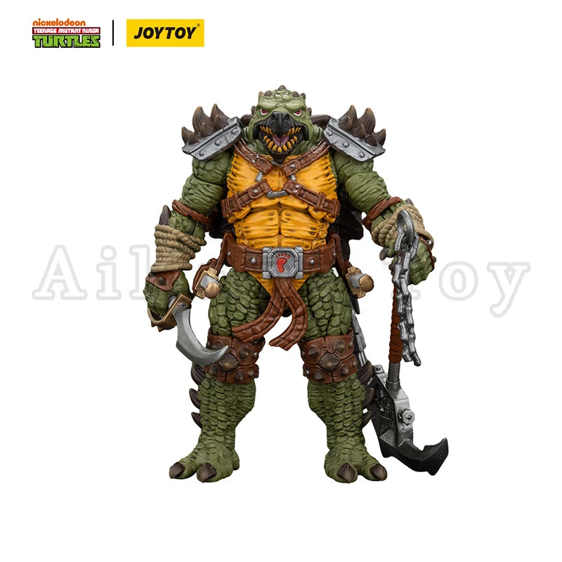 JOYTOY 1/18 Action Figure Turtles Slash Tokka Anime Toy
