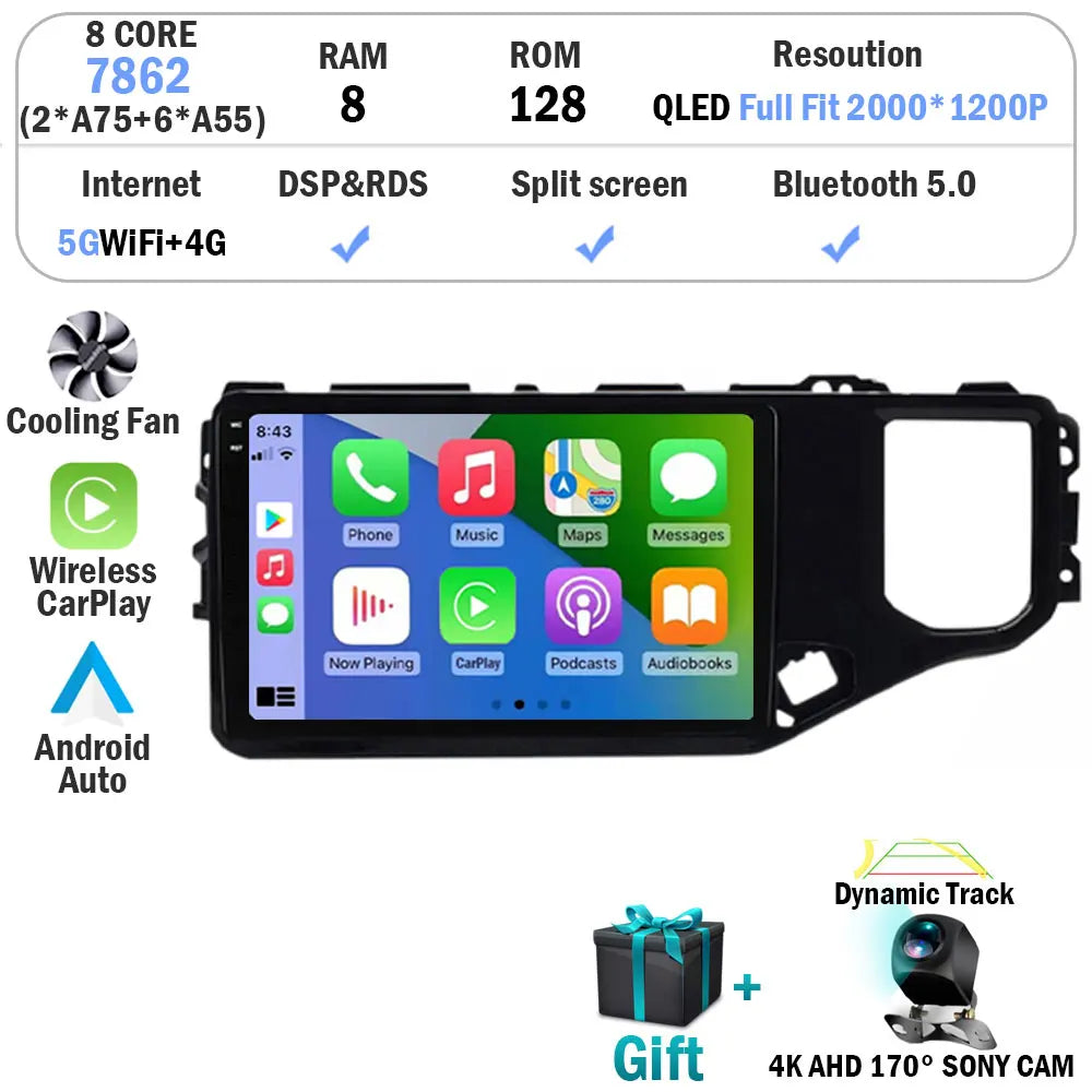 Android 15 DSP 4G For Chery Tiggo 5X 4X 2019 2020 2021 GPS Stereo Car Radio Multimedia Video Player Navigation Autoradio 2 Din