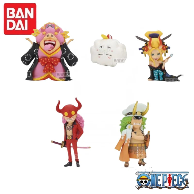 Special OfferBANDAI BANPRESTO ONE PIECE Wano Country Animation peripherals Mol Garage Kit Ornaments boys favorite gift Collectib