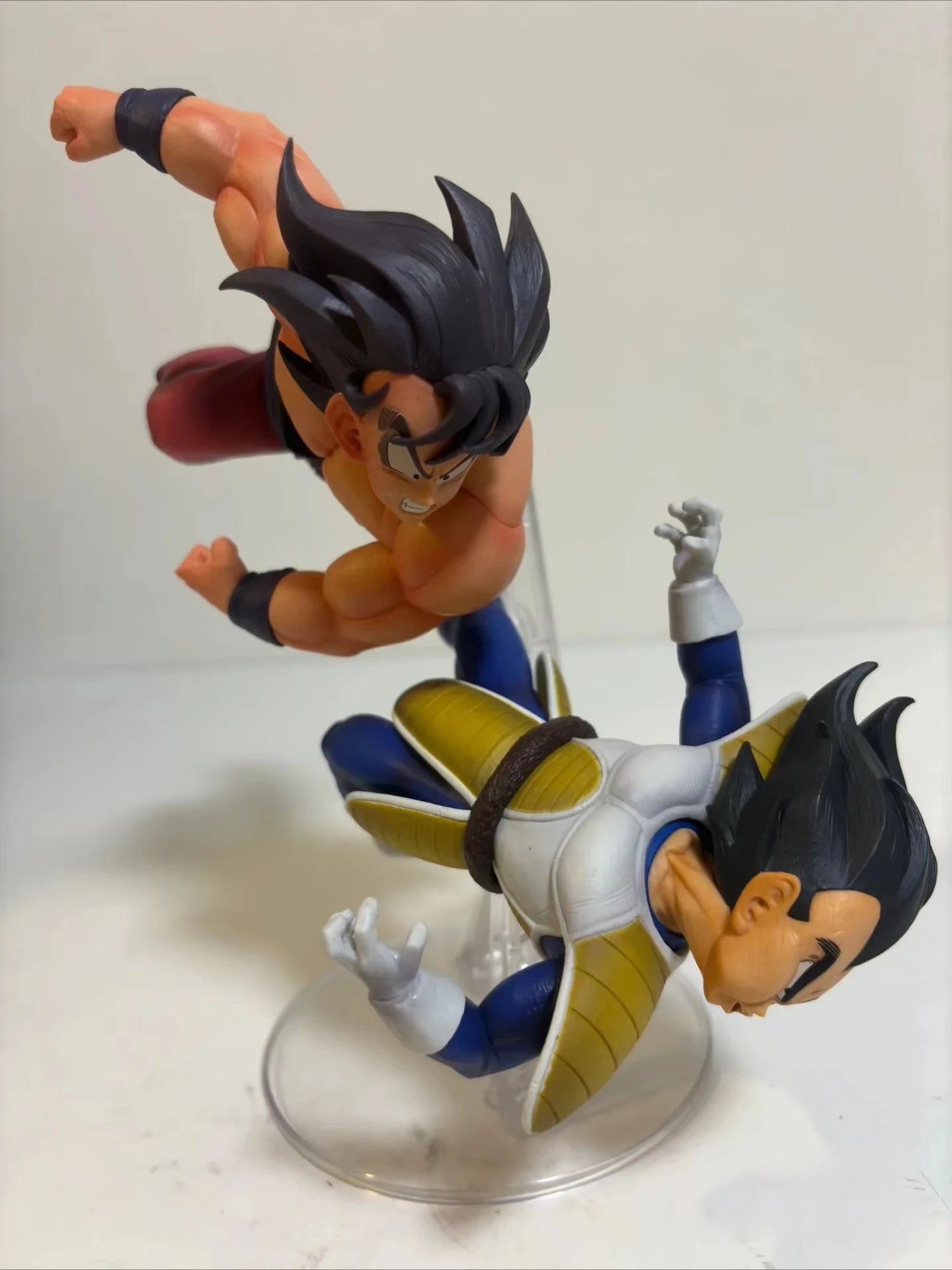 23cm/9.05in Anime Dragon Ball Z Figure, Goku Vs Vegeta Figure PVC Collectible