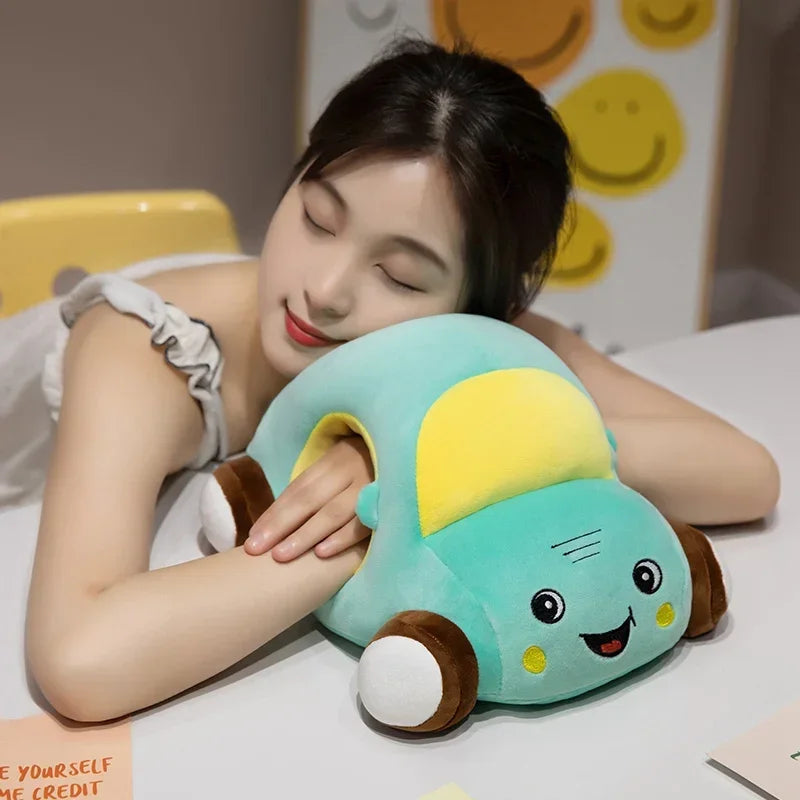 Cartoon Car Model Toys Kawaii Car Shaped Cushion Sleeping Pillow Children Birthday Gift Room Decor