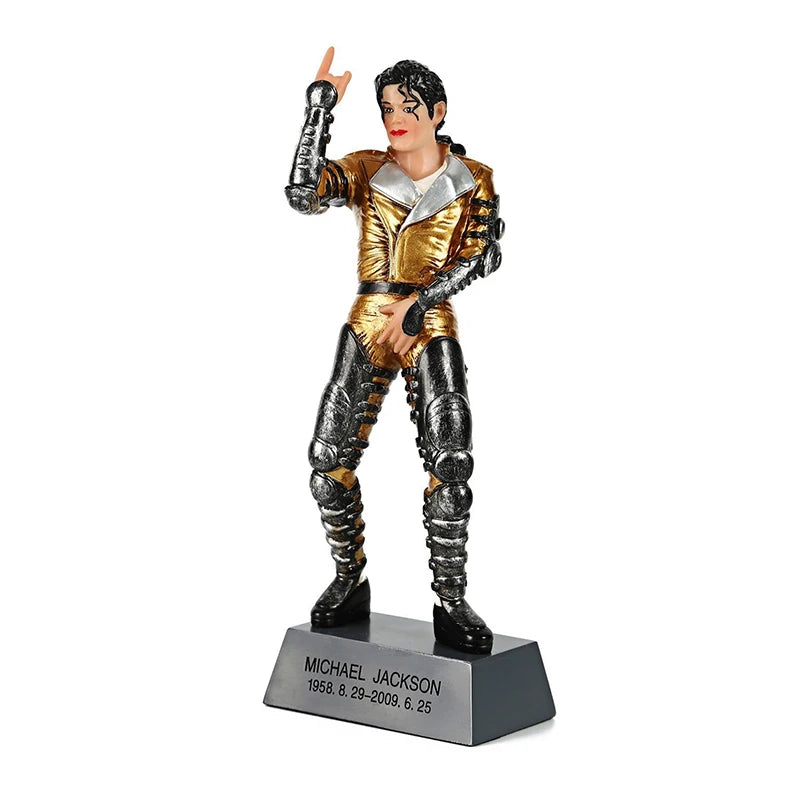 8in Dancer Michael Jackson Action Figure Simulation Music Scene Portrait