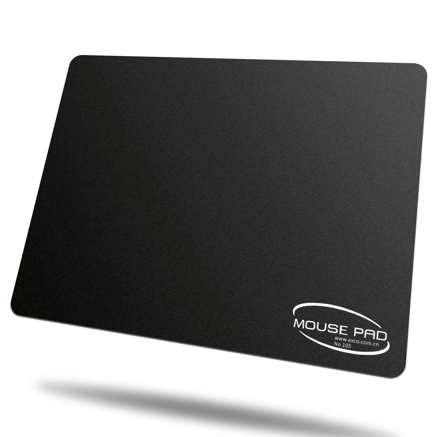 EXCO Office Mouse Pad Small Smooth Cloth Surface Gaming Mousepad with Anti-Slip Rubber Base for Computer Laptop Home Portable